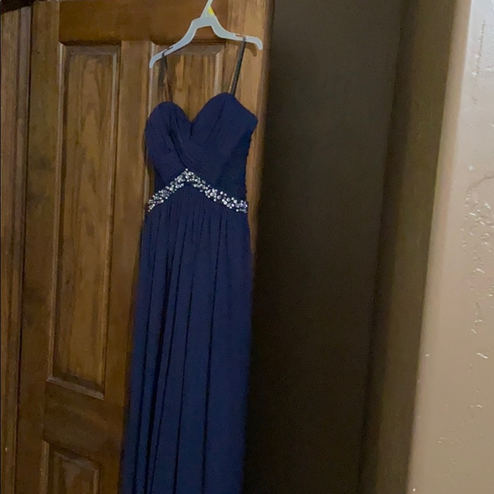 Blue formal dress